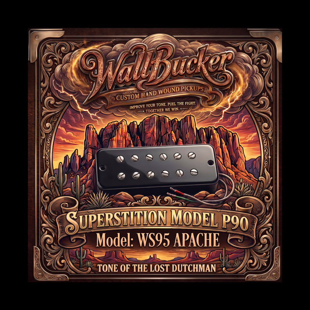 WS-95 Apache - P-90 Sized Superstition Pickup - Individual