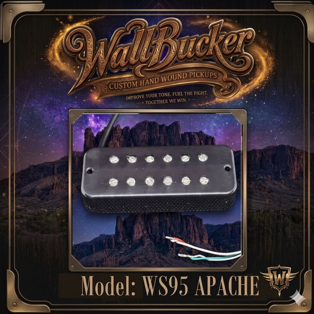 WS-95 Apache - P-90 Sized Superstition Pickup - Individual