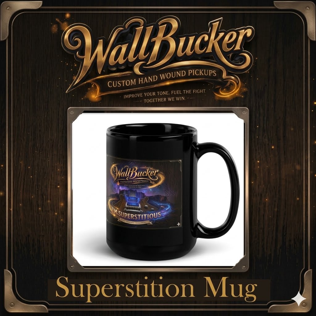 Superstition Black Glossy Mug 15oz