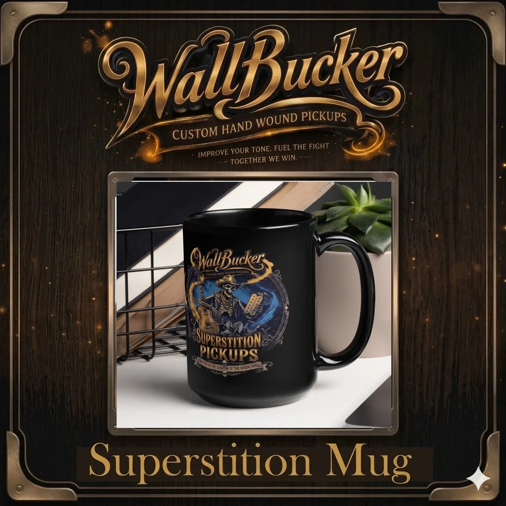 Superstition Black Glossy Mug 15oz